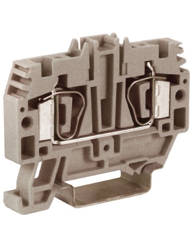 Зажим 4 кв.мм серый DKC ZHM250GR в Нижнем Тагиле Держатели, клипсы, скобы Pintop.ru