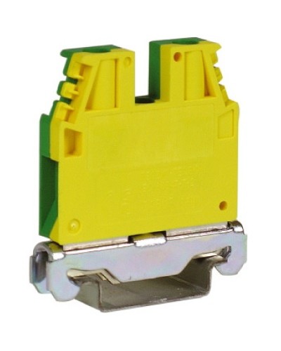 TEC.6/O, зажим для заземления желт.зелен 6 кв.мм DKC (ZTO120) в Нижнем Тагиле Держатели, клипсы, скобы Pintop.ru