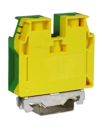 Зажим для заземления желт.зелен 35 кв.мм, TEC.35/O DKC (ZTO320) в Нижнем Тагиле Держатели, клипсы, скобы Pintop.ru