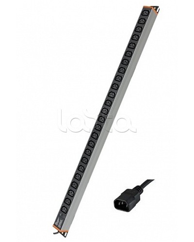 Блок распределения питания вертикальный для 19 шкафов DKC R5VIEC24PIC14 в Нижнем Тагиле Аксессуары для стоек и шкафов Pintop.ru