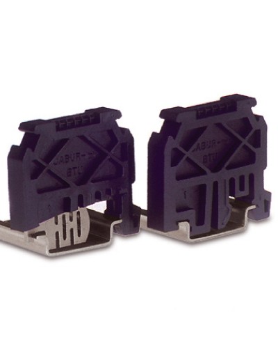 Торцевой упор BTU для фиксации клеммных зажимов на рейке ДКС ZBT005 в Нижнем Тагиле Держатели, клипсы, скобы Pintop.ru