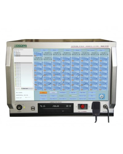 Блок управления центральный DSPPA MAG-6182 в Нижнем Тагиле Система оповещения и трансляции Dsppa Pintop.ru