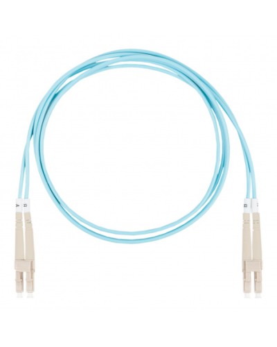 Шнур оптический коммутационный (патч-корд), LC-LC, дуплекс (duplex) OM3, нг(А)-HF, бирюзовый, 1,0 м Datarex DR-220061 в Нижнем Тагиле Патч-корды и пигтейлы Pintop.ru