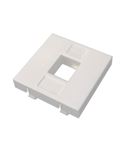 Адаптер Mosaic 45 х 45 мм для модуля Keystone, 1 порт, белый Datarex DR-5301 в Нижнем Тагиле Коммутационные изделия Pintop.ru
