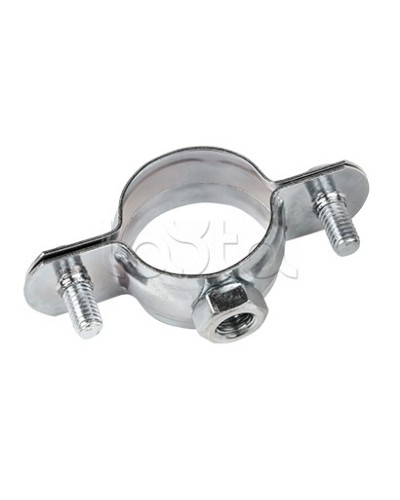 Хомут стальной 1 (38-43 мм), без уплотнителя EKF (hs2100) в Нижнем Тагиле Держатели, клипсы, скобы Pintop.ru