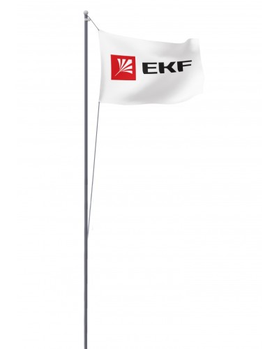 Мачта молниеприемная секционная пассивная алюминиевая c флагом ММСПС-Ф-14 L=14м EKF PROxima (mmsps-f-14) в Нижнем Тагиле Электротехническое оборудование Pintop.ru