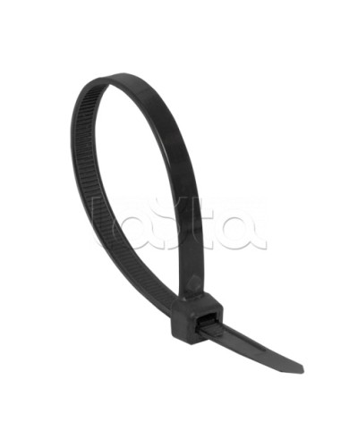 Хомут нейлоновый черный (2,5х200) (100шт.) EKF Basic (plc-cb-2.5x200) в Нижнем Тагиле Стяжки-хомуты Pintop.ru