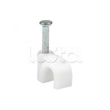 Скоба крепежная круглая (5мм.) (50шт.) EKF PROxima (plcn-sr-5)