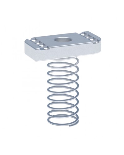 STRUT-гайка (канальная) М6 с длинной пружиной EKF (stgdpM6) в Нижнем Тагиле Крепеж Pintop.ru