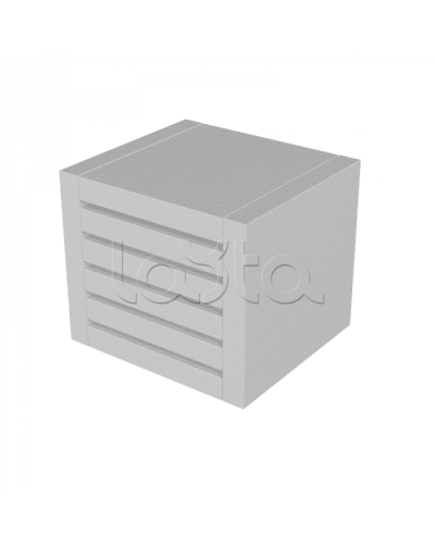 Вентиляционный блок TEHSTRONG VB 100x100x55 (EI 150) EKF (vb10055) в Нижнем Тагиле Аксессуары для лотков Pintop.ru