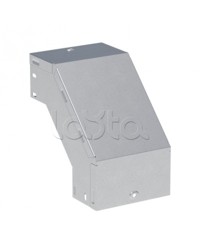 Угол 90 град. вертикальный внешний 100x600-1,0 мм HDZ EKF (vo90100600-1-HDZ) в Нижнем Тагиле Аксессуары для лотков Pintop.ru