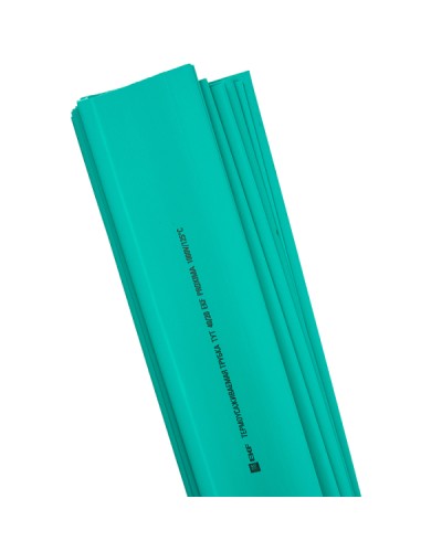 Термоусаживаемая трубка ТУТ нг 25/12,5 зеленая в отрезках по 1м EKF PROxima (tut-25-j-1m) в Нижнем Тагиле Аксессуары для кабель-канала Pintop.ru