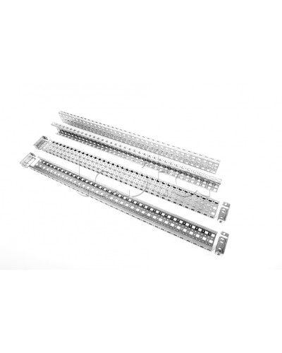 Шина монтажная 23х73 с держателем для шкафов EMS высота/ширина/глубина 1200 мм Elbox EMS-RM-73.23.1200 в Нижнем Тагиле Аксессуары для стоек и шкафов Pintop.ru