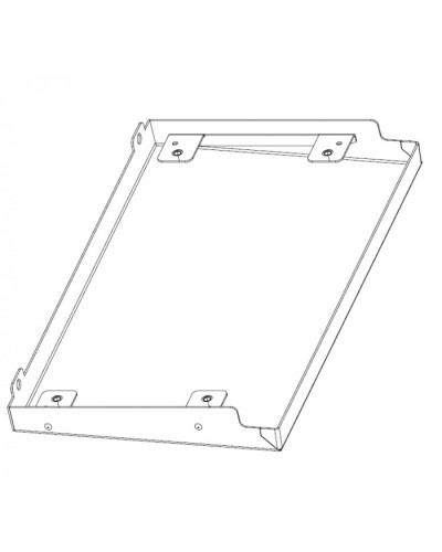 Крыша дождевая для шкафов серии EMW (Ш200 × Г150) Elbox (EMW-RR-200.150) в Нижнем Тагиле Аксессуары для стоек и шкафов Pintop.ru