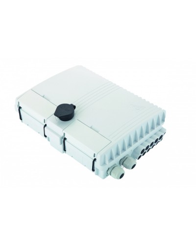 Бокс оптический настенный FTTx, IP65, 16 адаптеров, белый Eurolan (48P-00-16-65WT) в Нижнем Тагиле Проходные адаптеры и розетки оптические Pintop.ru