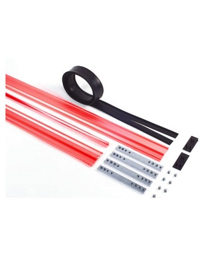 Faac 105402 - Комплект: 2 боковых и 1 зажимной профили Faac 105402 в Нижнем Тагиле Запчасти для шлагбаумов и автоматики Pintop.ru