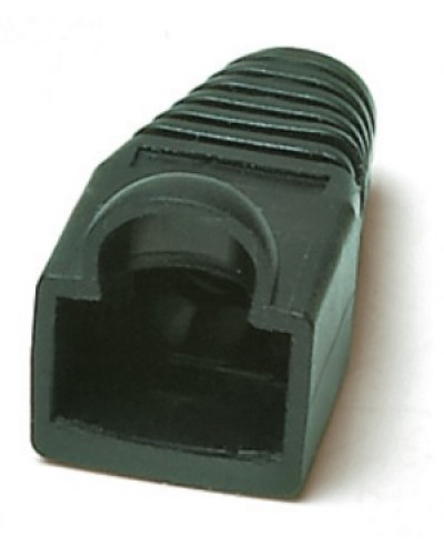 Изолирующий колпачок для разъемов RJ-45, черный (10 шт.) Hyperline BOOT-BK-10 в Нижнем Тагиле Коннекторы и разъемы Pintop.ru