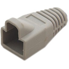 Колпачок изолирующий для разъемов RJ-45 серый (10шт.) Hyperline BOOT-GY-10