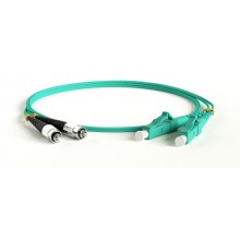 Патч-корд волоконно-оптический Hyperline FC-D2-503-FC/PR-LC/PR-H-20M-LSZH-AQ