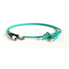 Патч-корд волоконно-оптический Hyperline FC-D2-503-SC/PR-SC/PR-H-3M-LSZH-AQ