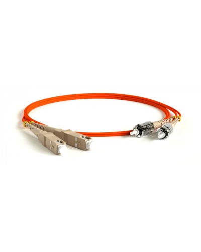 Патч-корд волоконно-оптический Hyperline FC-D2-50-FC/PR-ST/PR-H-5M-LSZH-OR в Нижнем Тагиле Патч-корды оптические Pintop.ru