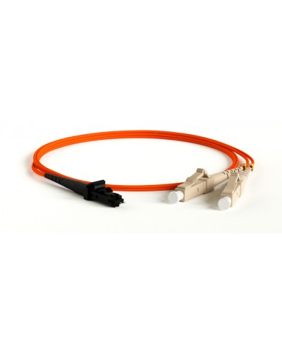 Патч-корд волоконно-оптический Hyperline FC-D2-50-LC/PR-MTRJF/PR-H-2M-LSZH-OR в Нижнем Тагиле Патч-корды оптические Pintop.ru