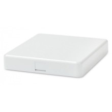 Розетка оптическая абонентская Hyperline FO-WB90-FTTH-2UN-WH