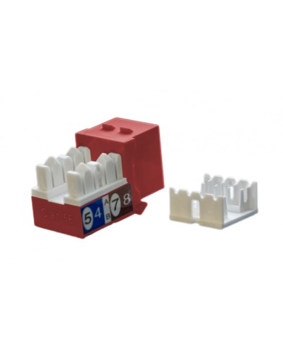 Вставка Hyperline (KJ9-8P8C-C5e-90-RD) в Нижнем Тагиле Коннекторы Pintop.ru