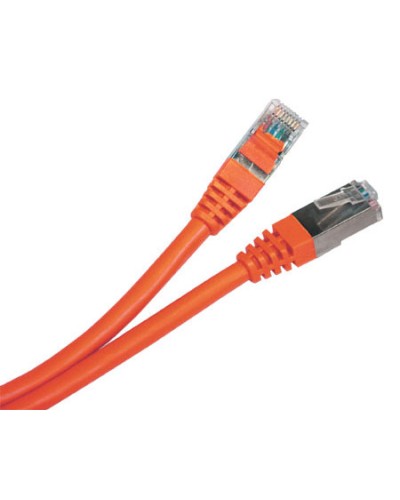 Патч-корд экранированный Hyperline PC-LPM-STP-RJ45-RJ45-C5e-15M-LSZH-OR в Нижнем Тагиле Патчкорды (медные) Pintop.ru