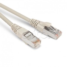 Патч-корд RJ45-RJ45, 4 пары, STP, кат.5е, LSZH (3м) Hyperline PC-LPM-STP-RJ45-RJ45-C5e-3M-LSZH-GY