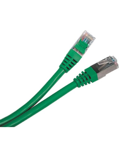 Патч-корд экранированный Hyperline PC-LPM-STP-RJ45-RJ45-C6-0.5M-LSZH-GN в Нижнем Тагиле Патчкорды (медные) Pintop.ru
