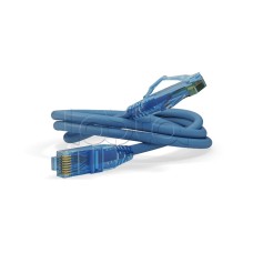 Патч-корд RJ45-RJ45, 4 пары, UTP, кат.6, LSZH (2м) Hyperline PC-LPM-UTP-RJ45-RJ45-C6-2M-LSZH-BL