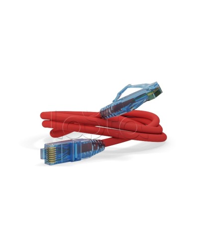 Патч-корд RJ45-RJ45, 4 пары, UTP, кат.6, LSZH (5м) Hyperline PC-LPM-UTP-RJ45-RJ45-C6-5M-LSZH-RD в Нижнем Тагиле Патчкорды (медные) Pintop.ru