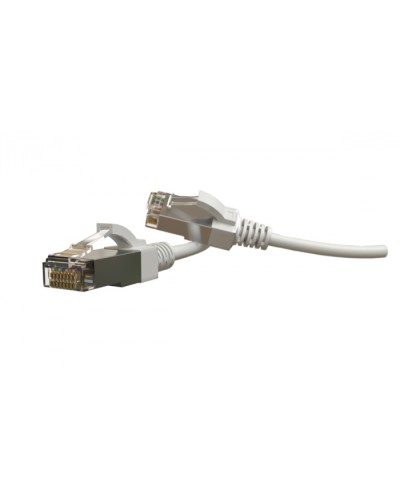 Патч-корд S/FTP Hyperline (PC-LPT-SFTP-RJ45-RJ45-C6-3M-LSZH-WH) в Нижнем Тагиле Патчкорды (медные) Pintop.ru