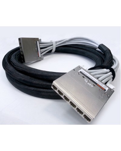 Сборка кабельная претерминированная Hyperline PPTR-CT-CSS/C6S-D-CSS/C6S-LSZH-5M-GY в Нижнем Тагиле Аксессуары для стоек и шкафов Pintop.ru