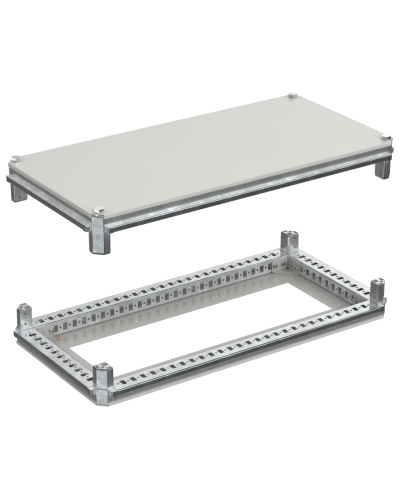 FORMAT Крыша и основание (под фланец) 400х800мм IEK (FO-00-KOF-040-080) в Нижнем Тагиле Аксессуары для стоек и шкафов Pintop.ru