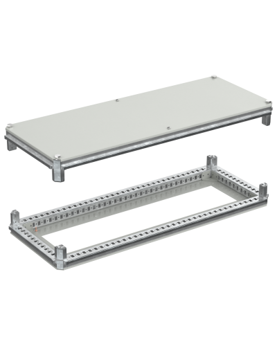 FORMAT Крыша и основание (под фланец) 400х1000мм IEK (FO-00-KOF-040-100) в Нижнем Тагиле Аксессуары для стоек и шкафов Pintop.ru
