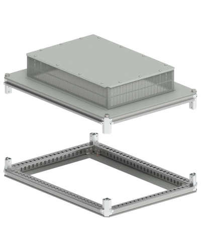 FORMAT Крыша и основание (под фланец) 600х800мм IP31 IEK (FO-00-KOF-060-080-31) в Нижнем Тагиле Аксессуары для стоек и шкафов Pintop.ru