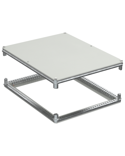 FORMAT Крыша и основание (под фланец) 1000х800мм IEK (FO-00-KOF-100-080) в Нижнем Тагиле Аксессуары для стоек и шкафов Pintop.ru