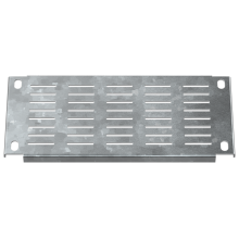 FORMAT Заглушка панели нижней наборной вентилируемой 100мм в шкаф шириной 400мм IEK (FO-00-PLTV-010-040)