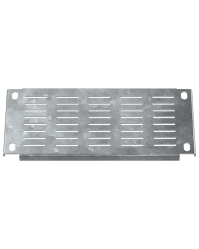 FORMAT Заглушка панели нижней наборной вентилируемой 100мм в шкаф шириной 400мм IEK (FO-00-PLTV-010-040) в Нижнем Тагиле Аксессуары для стоек и шкафов Pintop.ru