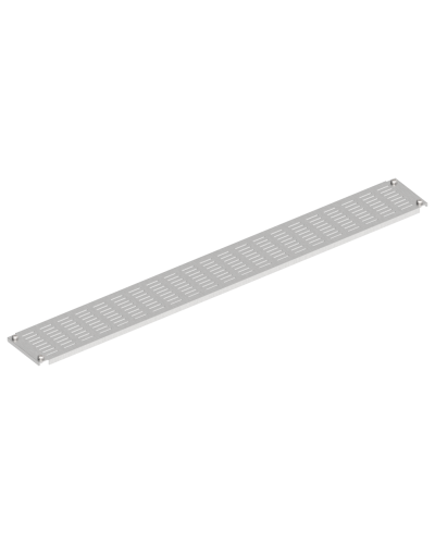 FORMAT Заглушка панели нижней наборной вентилируемой 100мм шкаф шириной 1000мм IEK (FO-00-PLTV-010-100) в Нижнем Тагиле Аксессуары для стоек и шкафов Pintop.ru