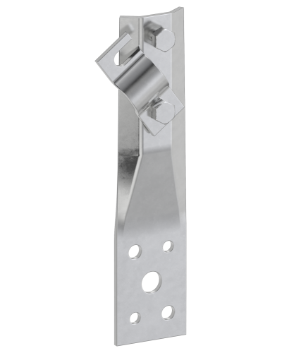 Держатель проводника круглого 6-10мм винтовой прямой h=60мм нержавеющая сталь IEK (ZDP86-20-1-16-60) в Нижнем Тагиле Крепеж Pintop.ru