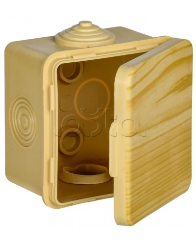 Коробка расп. КМ для о/п D=85х40мм IP54 4 вв. сосна IEK (UKO21-085-040-000-K34-54) в Нижнем Тагиле Распределительные коробки Pintop.ru