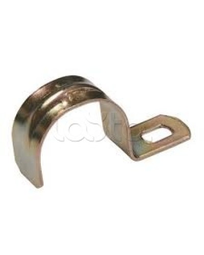 Скоба металлическая однолапковая d14-15 IEK CMAT10-14-100 в Нижнем Тагиле Держатели, клипсы, скобы Pintop.ru