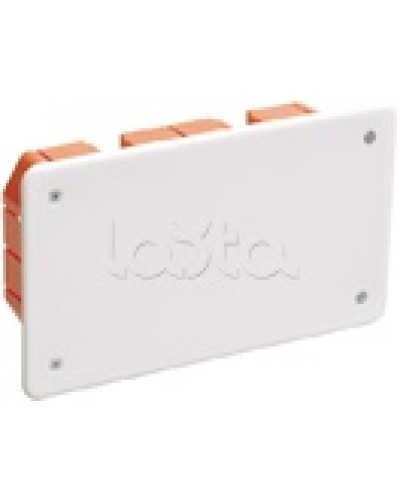 Коробка КМ41006 распаячная для твердых стен (с саморезами, с крышкой) IEK UKT11-172-096-045 в Нижнем Тагиле Распределительные коробки Pintop.ru