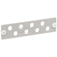 Панель для 8-ми оптических адаптеров (FC или ST в 19" кросс) ITK FOBX-P8-FX (30шт/упак)