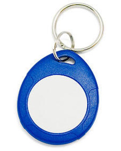 Брелок Mifare IronLogic IL-07 NFC, с кольцом, синий + белый в Нижнем Тагиле Оптовые идентификаторы Pintop.ru