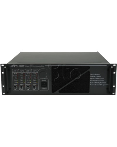 Усилитель мощности 4-x канальный JDM PA-412DP в Нижнем Тагиле Усилители Pintop.ru