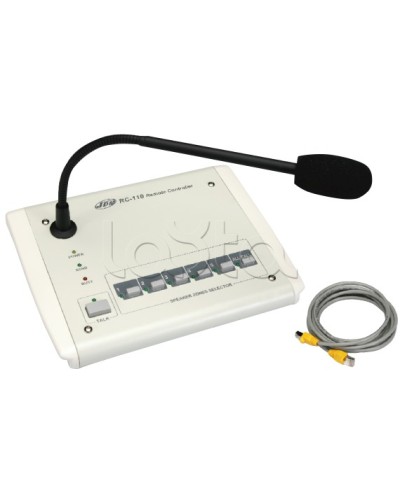 Станция настольная микрофонная JDM RC-110 в Нижнем Тагиле Микрофонные консоли и микрофоны Pintop.ru